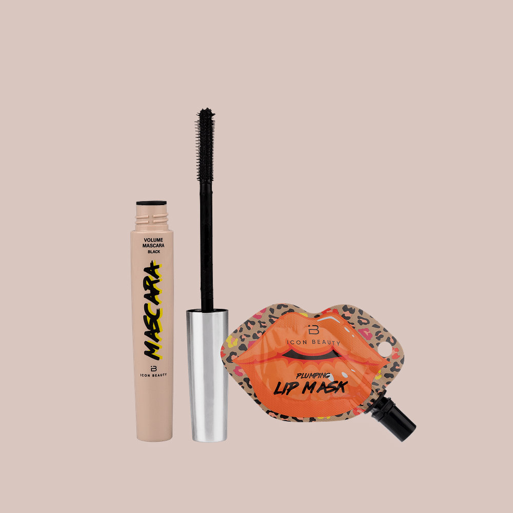 Icon Beauty Mascara & Lip Plumping Mask