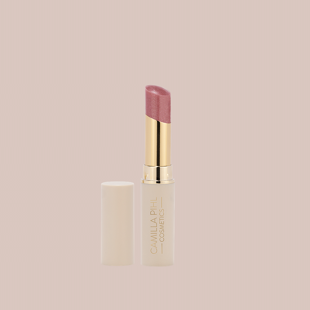 Camilla Pihl Cosmetics Tinted Lip Balm Rose - shimmer