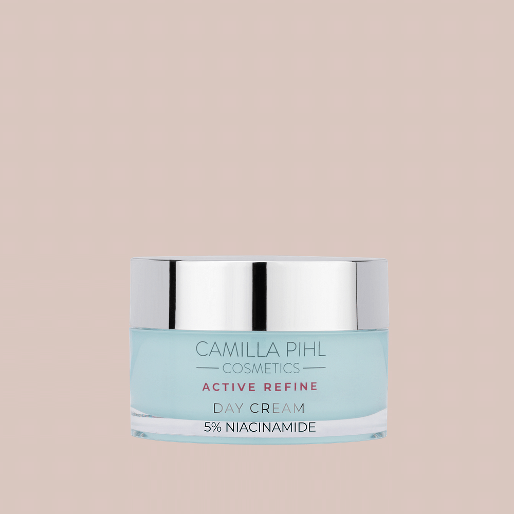 Camilla Pihl Cosmetics Active Refine Day Cream - Hudpleie, Fuktighetsgivende, Niacinamid, 24 timers fuktighet