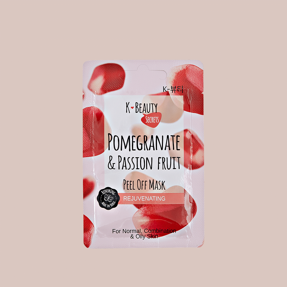 K-Beauty Secrets Pomegranate & Passionfruit Peel Off Mask - ren