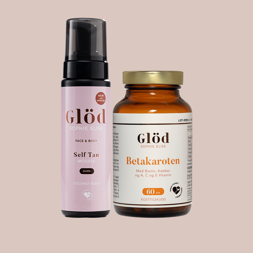 Glöd Sophie Elise Self Tan Mousse & Betakaroten