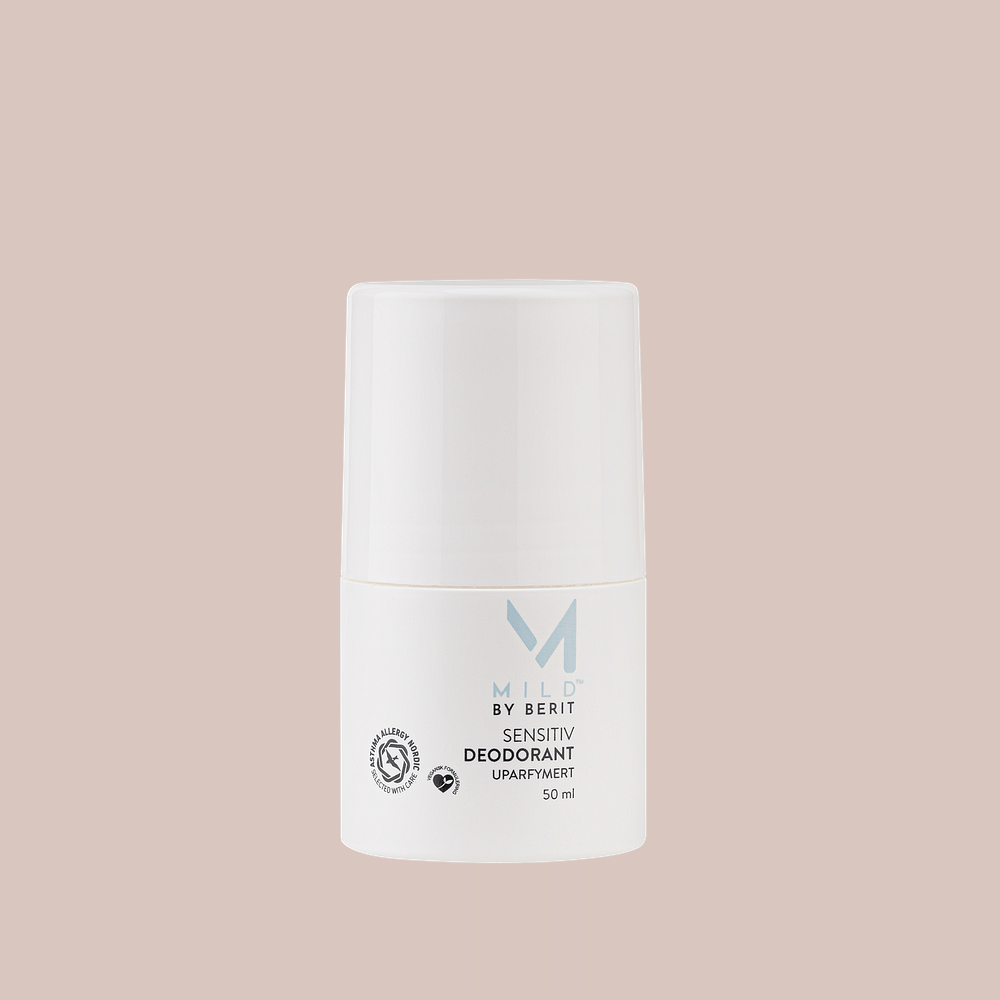 Mild by Berit Sensitiv Deodorant Uparfymert - huden
