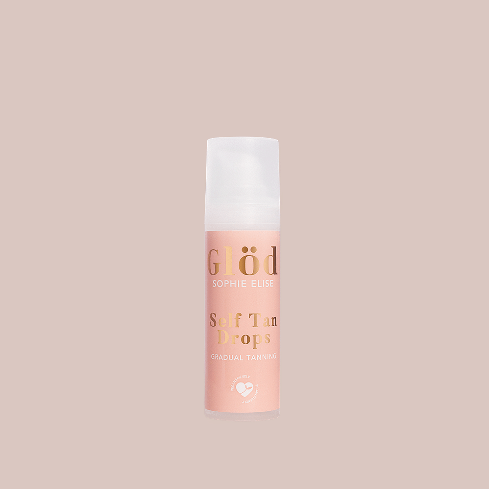 Glöd Sophie Elise Self Tan Drops - Medium, - naturlig solkysset glød - vegansk og parfymefri - beste parfyme