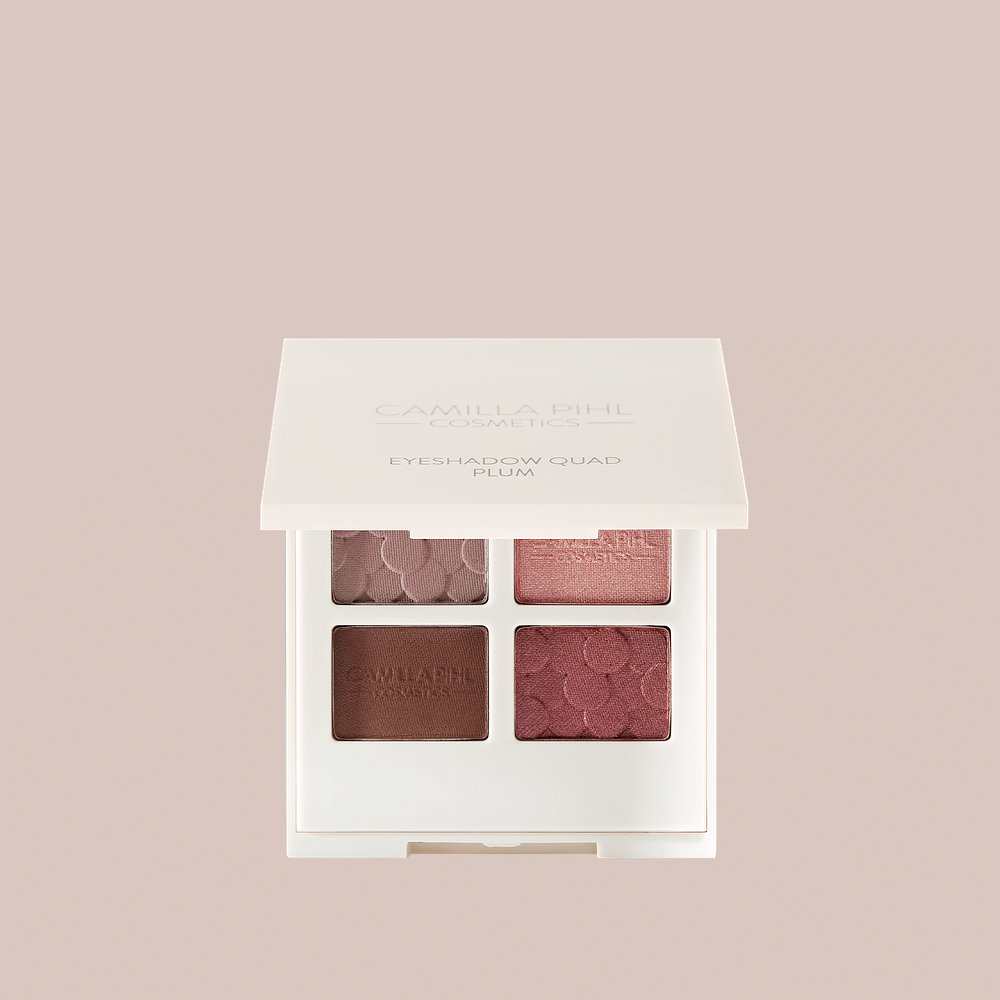Camilla Pihl Cosmetics Plum Eyeshadow Quad
